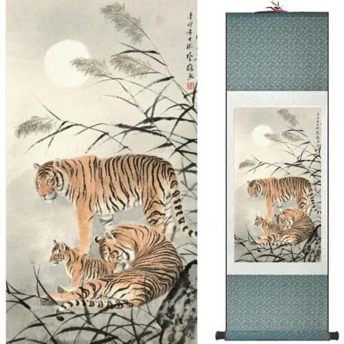 Tiger painting Chinese Art Painting Home Office Decoration painting 20190905029