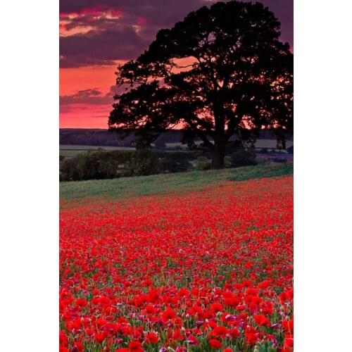 5d diamond painting Landscape flower full square diamond embroidery Cross stitch pictures of rhinestones Wedding decoration