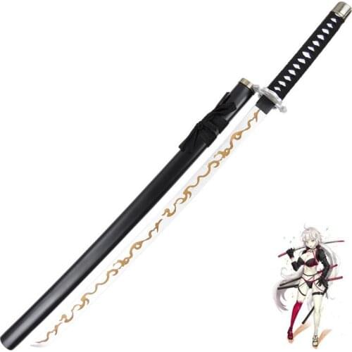 Fate Grand Order Alter Jeanne D'Arc Cosplay Props Fate Apocrypha FGO Cosplay Prop Joan of Arc Cosplay Weapons Wooden Sword