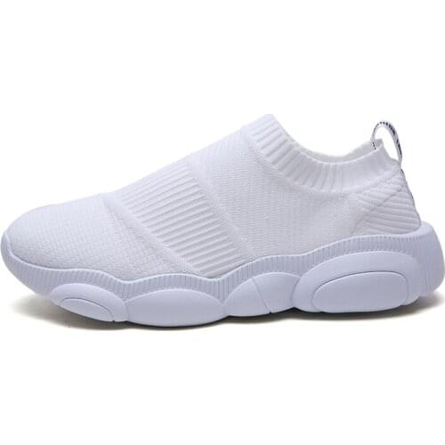 Men Sneakers Breathable Shoes Super Light Casual Shoes Male Tenis Masculino Sneakers White