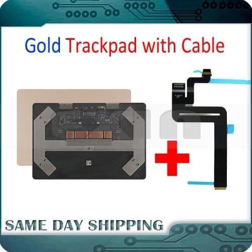 Genuine New Space Gray Grey Gold Color A1932 Touchpad Trackpad for Macbook Air Retina A1932 Touch pad w/ Cable 2018 2019 Year