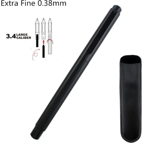 Luxury Metal High Quality Ink Pens Colour School student office 0.38mm Nib Fountain Pens New