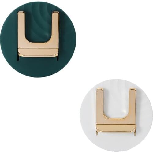 Folding Multifunctional Hair Dryer Bathroom Free Perforation Wall-Mounted Kitchen Storage Rack Bathroom Accessories