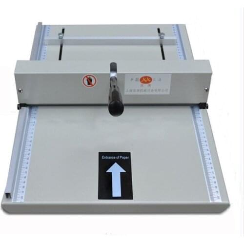 Brand new Manual paper creaser creasing machine 350mm,A3 A4 Card covers, High gloss covers