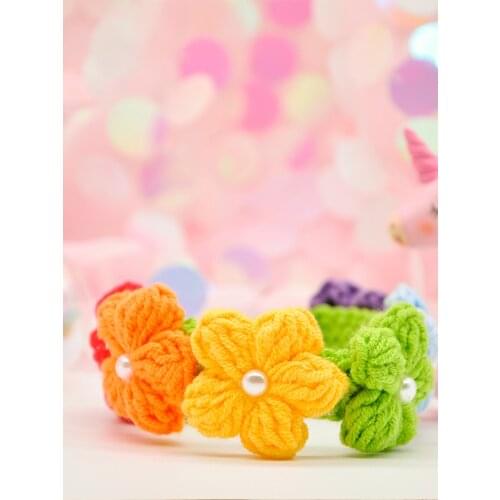 Cat Supplies Collars Pet Collars Cats, Dogs, Rabbit Wool Knitted Collars Jewelry New Products