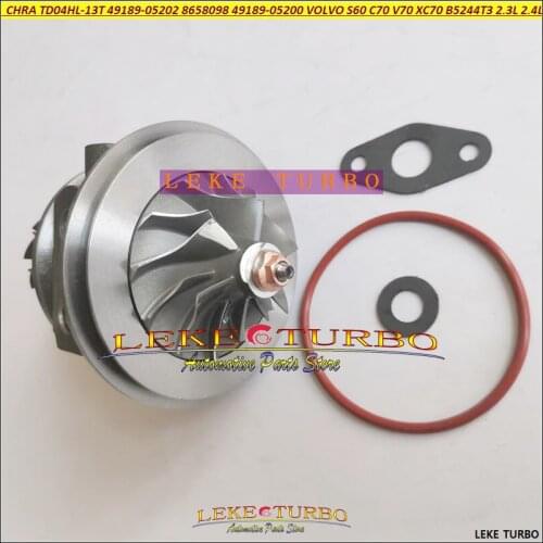 Turbo Cartridge CHRA TD04HL TD04HL 49189-05202 8658098 8602396 49189-05200 For VOLVO S60 S80 C70 V70 XC70 AWD B5244T3 2.3L 2.4L
