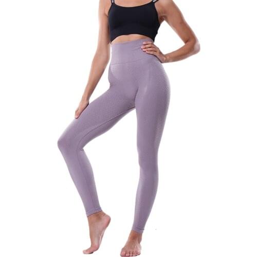 Women Gym Yoga Seamless Pants Sports Clothes Stretchy High Waist Athletic Exercise Fitness Leggings Activewear Pants