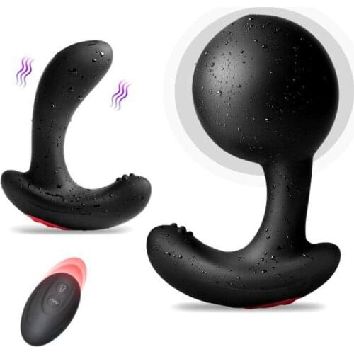 10 Speed Remote Control Vibrator Couples Anal Dildo Butt Plug Prostate Expansion Massager Sex Toys for Women Adult Sex Product