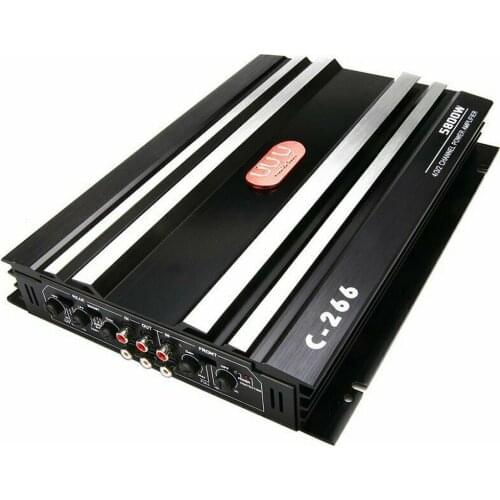 4 Channel Car Amplifier Stereo 5800W Audio Super Bass Subwoofer Power Amp 12V DC Car Amplifier Speaker Auto Accessories