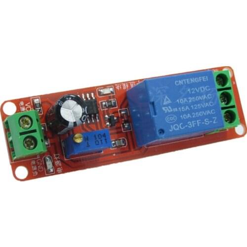 5pcs/lot NE555 delay module Monostable switch Delay on-off switch (12V) Automotive electrical delay