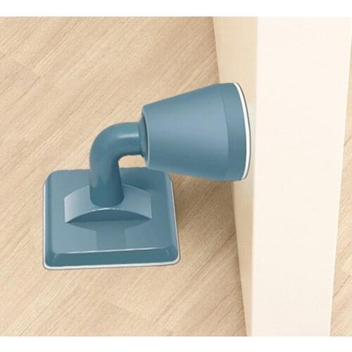 6 pcs Silicone punch-free door suction sucker anti-collision buffer door resistance bathroom bedroom anti-collision door stop