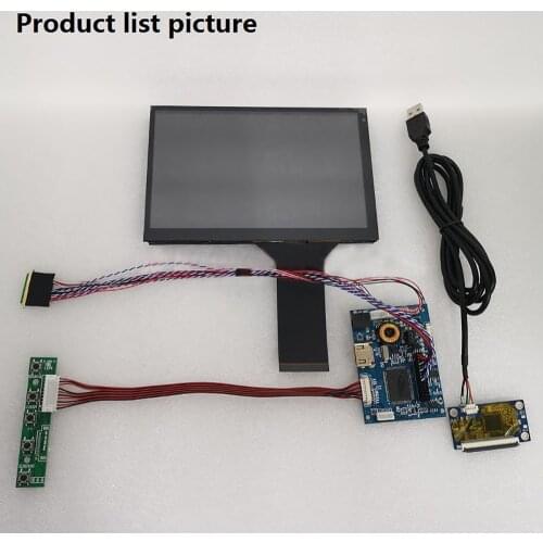 7 Inch Touch LCD Screen IPS Monitor HDMI 16:10 Car Display Module DIY Kits for Raspberry Pi Android Windows 7 8 10 1280*800