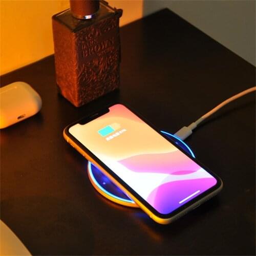 15W Constellation Wireless Charger Metal Fast Charging Pads for iPhone12 12Promax 11 11Pro X XR XAMAX Samsung Note 9 8 S10 Plus