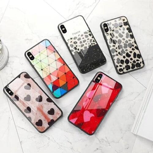 Bling Gold Foil Glitter Art iPhone Case For iPhone 12 11 Pro XS Max X XR 8 7 6 6S Plus Back Cover Luxury Case