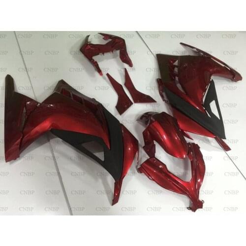 EX 300 Ninja 14 15 Motorcycle Fairing Zx300r 2013 - 2015 Orange Red Black Fairings EX 300 Ninja 2014 Fairings