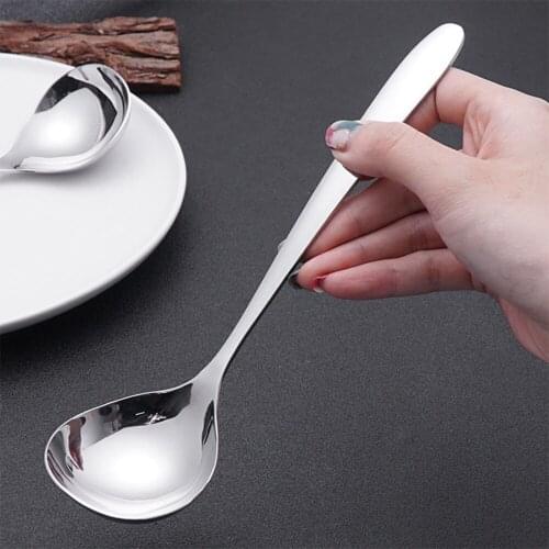 Hot Pot Spoon Little Things For The Kitchen Tablespoons Rice Soup Ladle Large And Small Size Stainless Steel Deepen Tableware