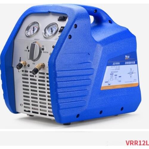 VRR12L Freon Fluorine Extraction Machine Refrigerant Recovery Machine 220V Refrigerant Filling Refrigerant Recovery Machine