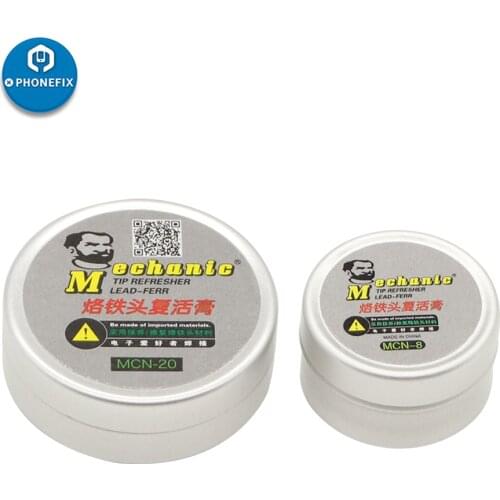Mechanic Refresher Solder Cream Tip Clean Electrical Soldering Iron for Iron Head Lead-Free Cleaning Welding Fluxes Solder Paste