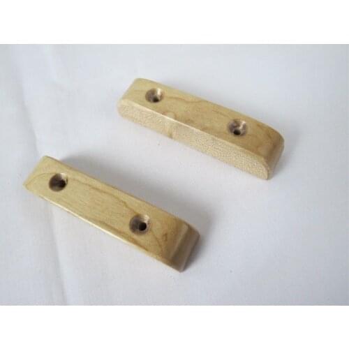 2PCS MAPLE WOOD THUMB REST FOR BASS GUITAR thumbrest #2178