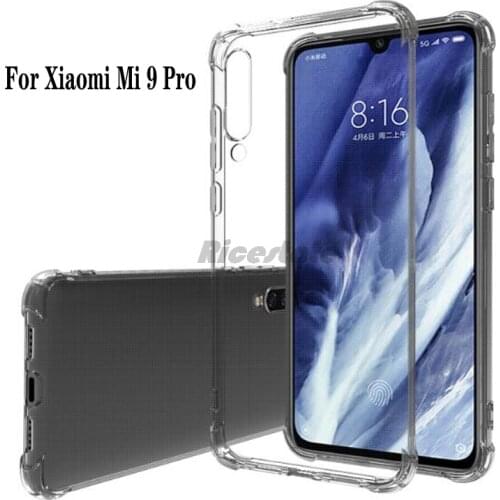 For Xiaomi Mi9 Pro Anti-shock Case Xiaomi Mi 9 Pro Transparent Soft TPU Dropproof Shockproof Case for Xiaomi Mi9 Pro Clear