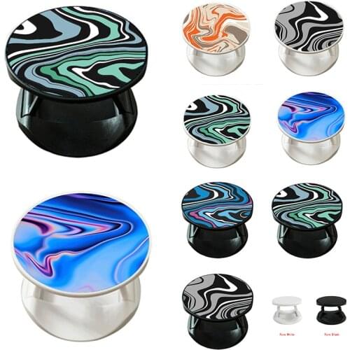 2021 Round Cute Finger Grip попсоке Pop-up Phone Holder Expanding Stand Grip Pocket Socket Foldable Mobile Universal for Phones