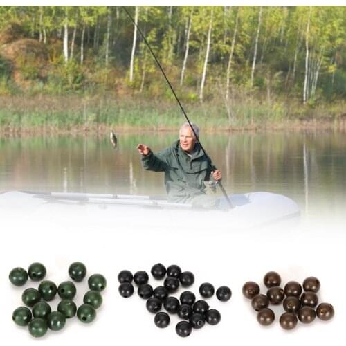 50Pcs Anti-collision Round Fishing Beads for Freshwater Fishing Beads for Freshwater Fishing Beads for Freshwater