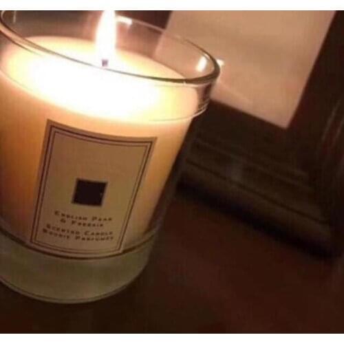 Candle Aroma English Pear Freesia Large Capacity Deodorant Red Rose Perfume Lime Basil High-end Wild Bluebell Home Fragrance