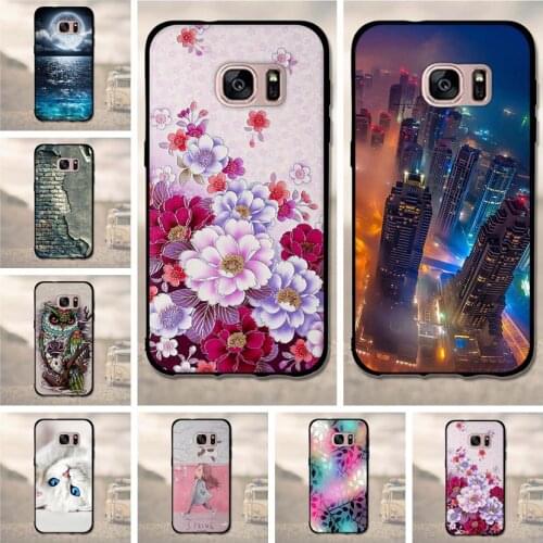 Case for Samsung Galaxy S7 Phone Case Soft TPU Silicone Cover Coque for Samsung Galaxy S7 G9300 G930F G930FD G930W8 Cover Bags