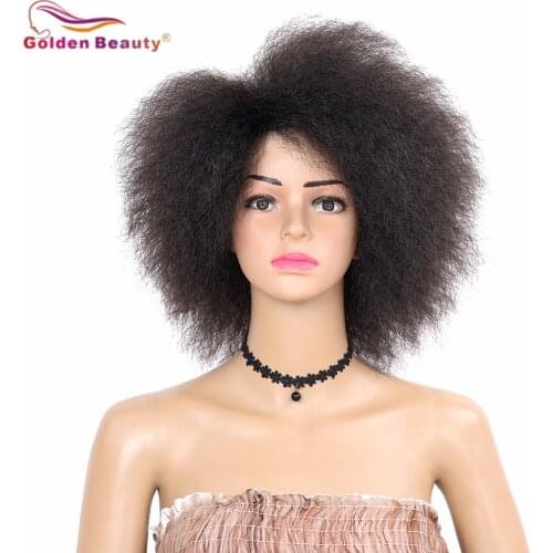 Golden Beauty Carnival Wigs
