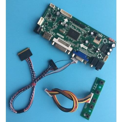 For G150XG01 V6 1024X768 Controller kit LCD LED VGA HDMI Driver board Panel Screen monitor Card 15" DVI LVDS