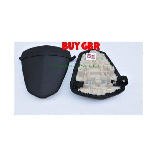 Motorcycle Leather Rear Pillion Passenger Cowl Seat For YAMAHA YZF-R1 YZFR1 YZF R1 2009 2010 2011 2012 2013 Black BUYGBR