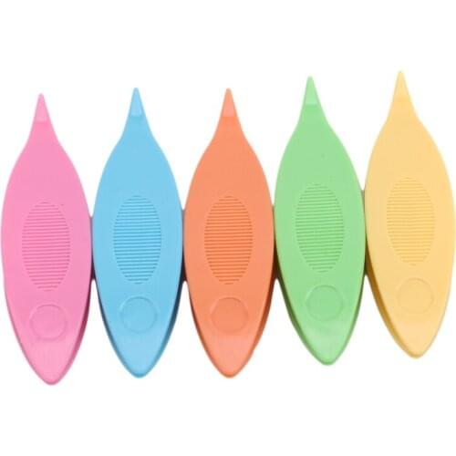 Durable 2Pcs/Set Plastic Tatting Shuttles Kits Set For Hand Lace Making Craft Tool Accessory Lace Making Kits Set