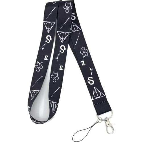 Regooly RE142 cartoon gifts Neck keychain necklace Anime Cartoon Neck Strap ID badge holder Keychain Lanyards present