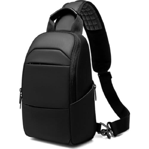 Mens Waterproof Crossbody Bag High Quality Male Messenger Shoulder Bag Short Trip Casual Sling Bags for 9.7 inch iPad New