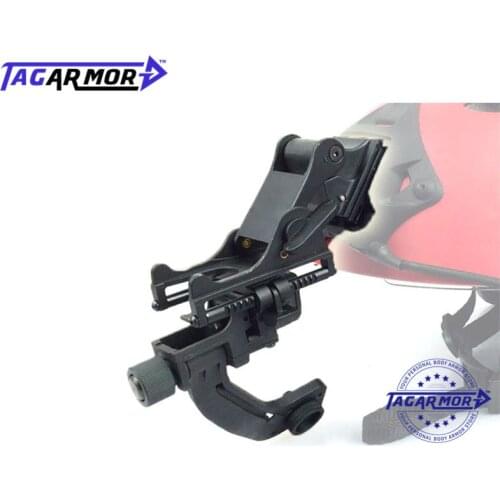 NVG Night Vision Outdoor Safety Tactical Helmet J-Arm PVS-14 Mount For FAST M88 MICH Helmet