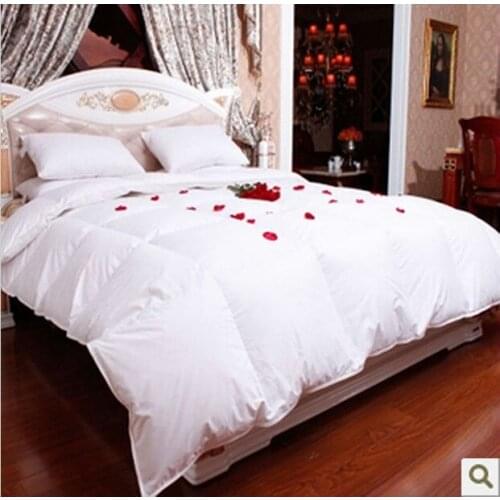 High Quality Goose Down Quilt Doona Comforter Blanket King 240X210cm Or Make Any Size 440GSM