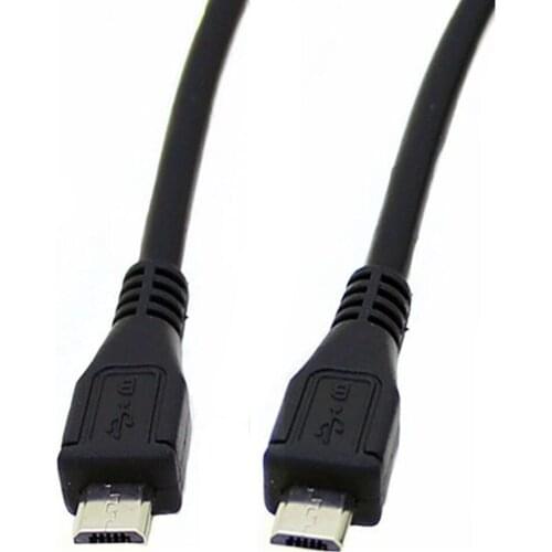 High speed Micro USB male to Micro USB Male data charger cable leader connector