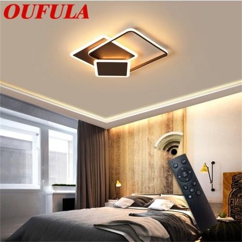 BRIGHT Ceiling Lights Fixture Dimmable with Remote Control 220V 110V Modern Creative Decoration For Home Living Room Bedroom