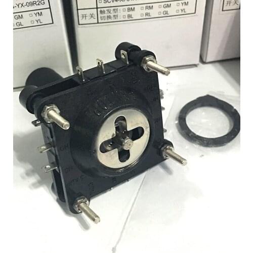 YYT Self-reset 360 degree CV4-YQ-04R2G cross switch master controller rocker switch