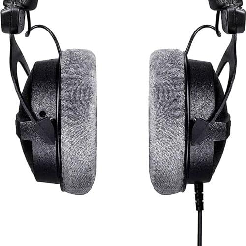 W3JD Headphones Velvet for -Beyerdynamic DT770 DT880 DT990 Pro Headset Replacement Earpads Earmuff pillow Repair Parts