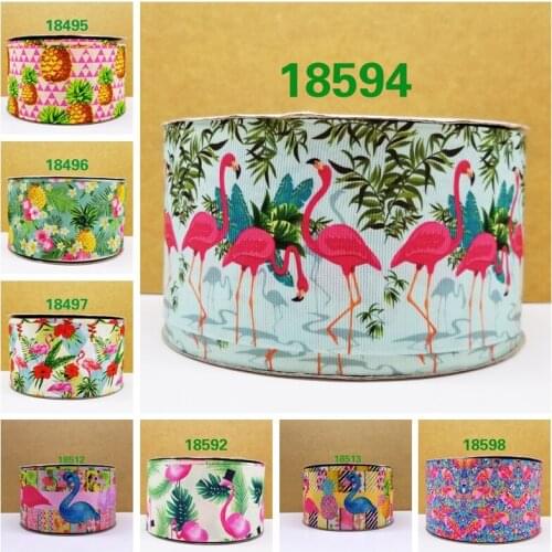 Free shipping 2020 new arrival ribbons fashion ribbon 10 yards printed grosgrain ribbons 18594