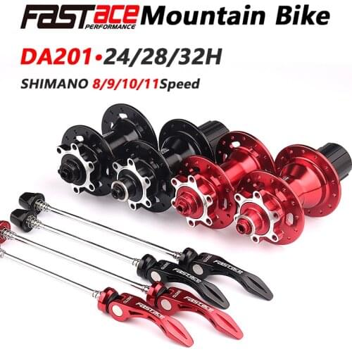 Fastace Hub DA201 Sealed Bearing Disc Brake 24 28 32 Holes Bicycle Quick Release 8 9 10 11 Speed 30 Rings MTB Mountain Bike Hub