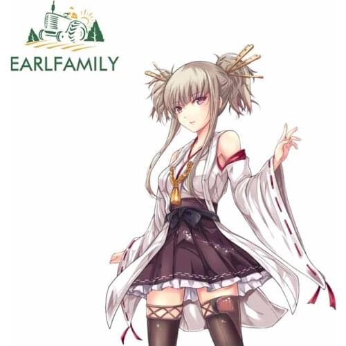 EARLFAMILY 13cm x 10.1cm For Cartoon Fine Decal Custom Printing Car Stickers Vinyl Car Wrap Repair Sticker Waterproof Decor