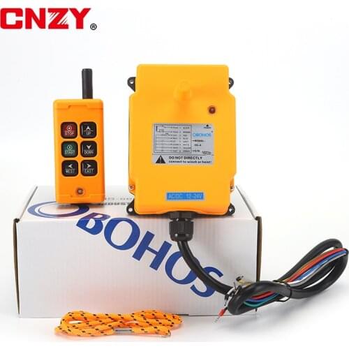 HS-6 Autec 6-button radio crane remote control tail lift button switch crane hoist wireless remote control