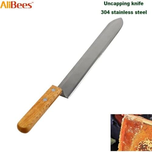Beekeeping Tools Uncapping Knife Stainless steel Z-shaped Double-sided Honey Cutting Knife Accessories