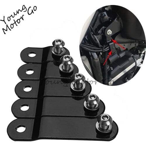 28-76mm Front Gas Tank Lift Kits Bracket Modified Risers For Harley Sportster XL 883 1200 48 72 Dyna Raise Superlow Low Rider