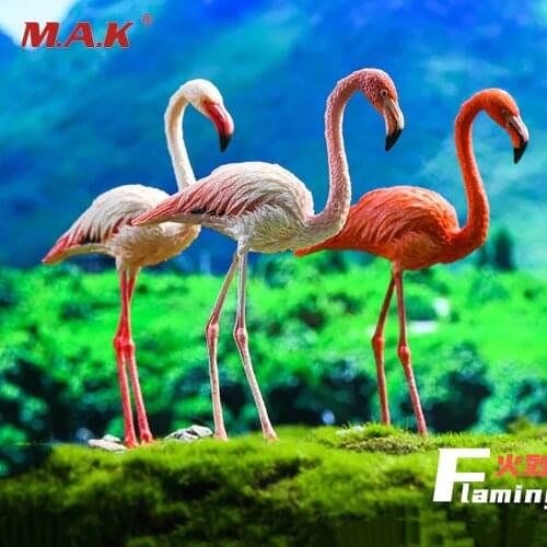 JXK JXK036 1/12 Flamingo Bird Model Animal Statue Display Model Fit for 12'' Figure doll Scene accessories