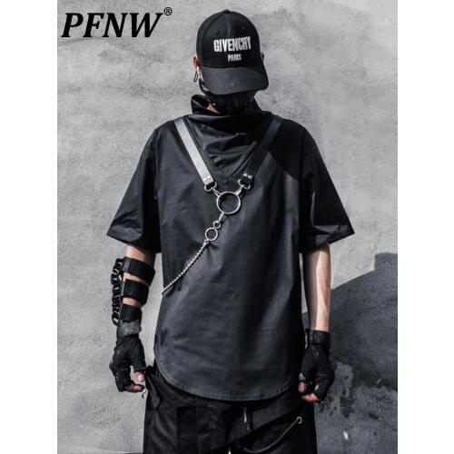 Мужские однотонные футболки PFNW China At AliExpress