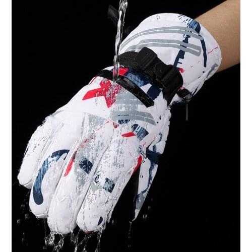 Professional Ski Gloves Touch Screen Fleece Winter Warm Snowboard Gloves Ultralight Waterproof Motorcycle Thermal Snow gloves