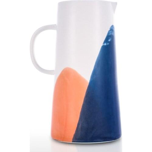 TOOARTS Quality Porcelain Ceramic Pitcher Decorative Use Great Gifts for Home Weddings Milk Coffee pitcher Porcelain Pitcher